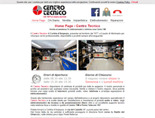 Tablet Screenshot of centrotecnico.com